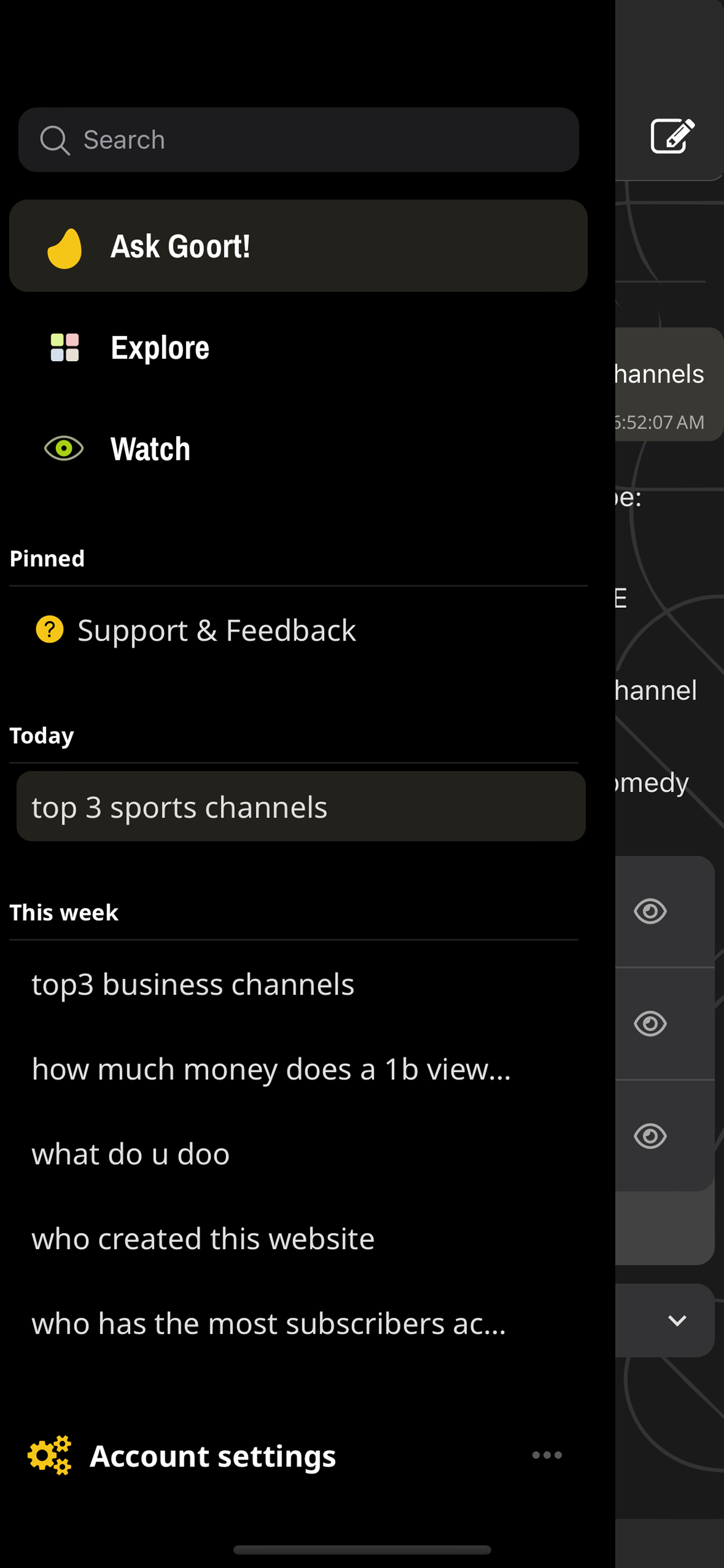 Influencemeter iOS app gallery image