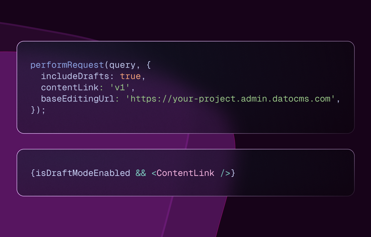 Visual Editing by DatoCMS - Screenshot 3 showing product features and functionality