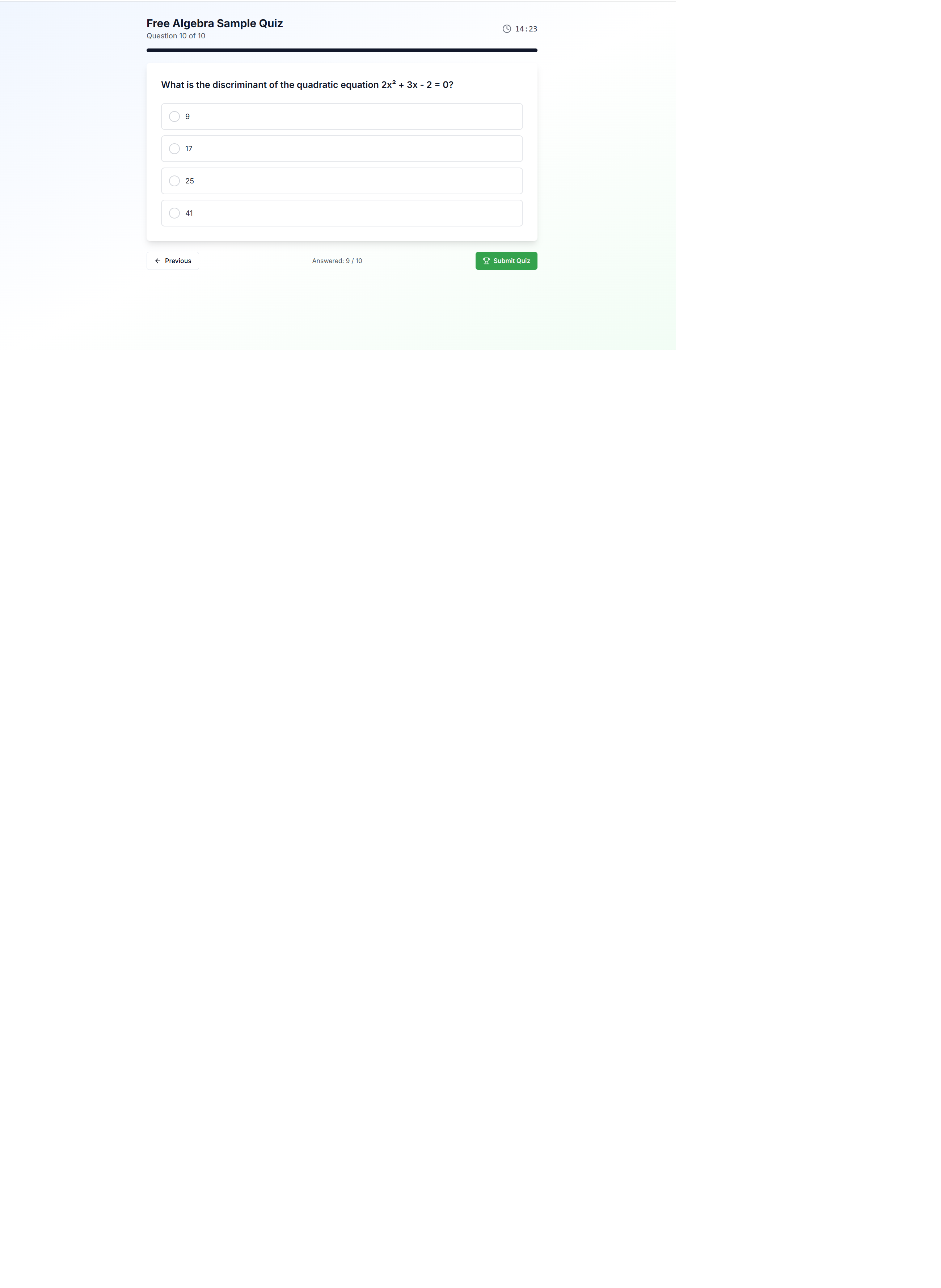 MirQuizMaster - Screenshot 3 preview