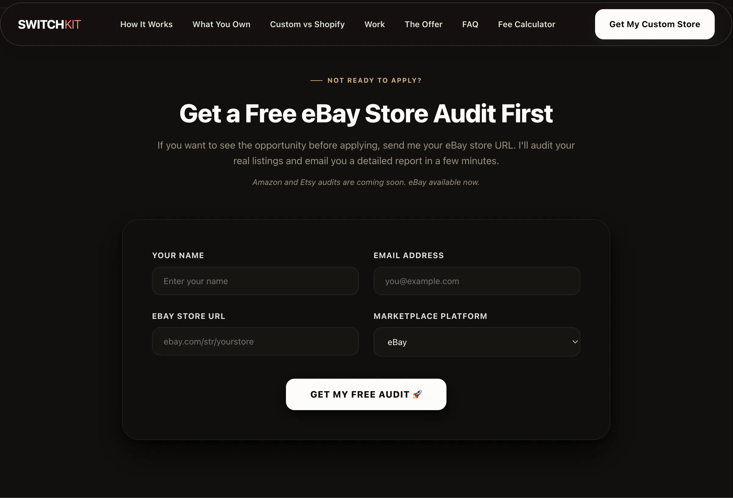 SwitchKit by FEWERtabs—Custom Ecommerce gallery image