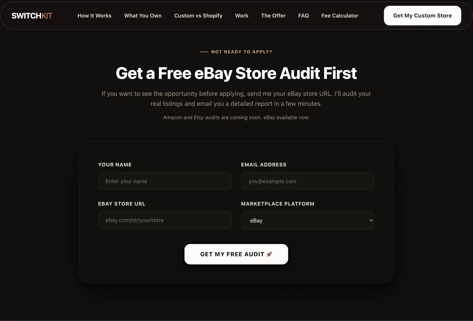 SwitchKit by FEWERtabs—Custom Ecommerce screenshot 2