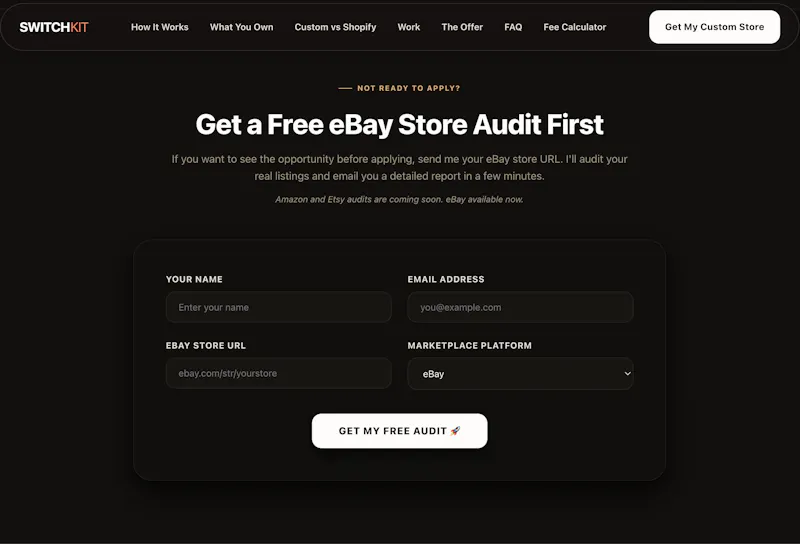 SwitchKit by FEWERtabs—Custom Ecommerce screenshot 2