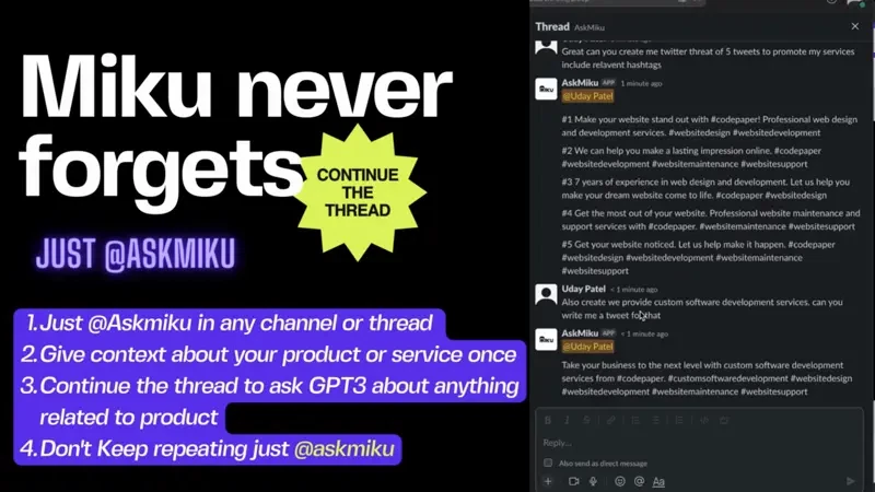 Asimmik - Slack'te normal chatgpt'iniz değil medya 3