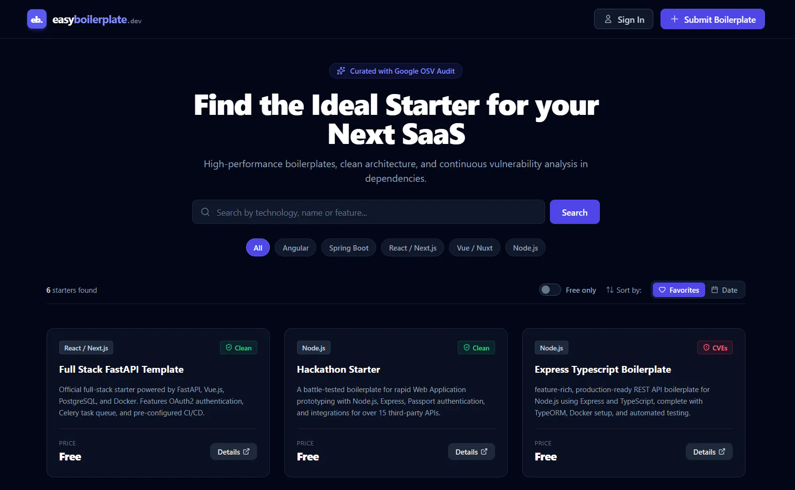 EasyBoilerplate gallery image