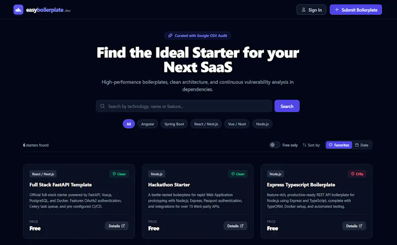 EasyBoilerplate screenshot 5