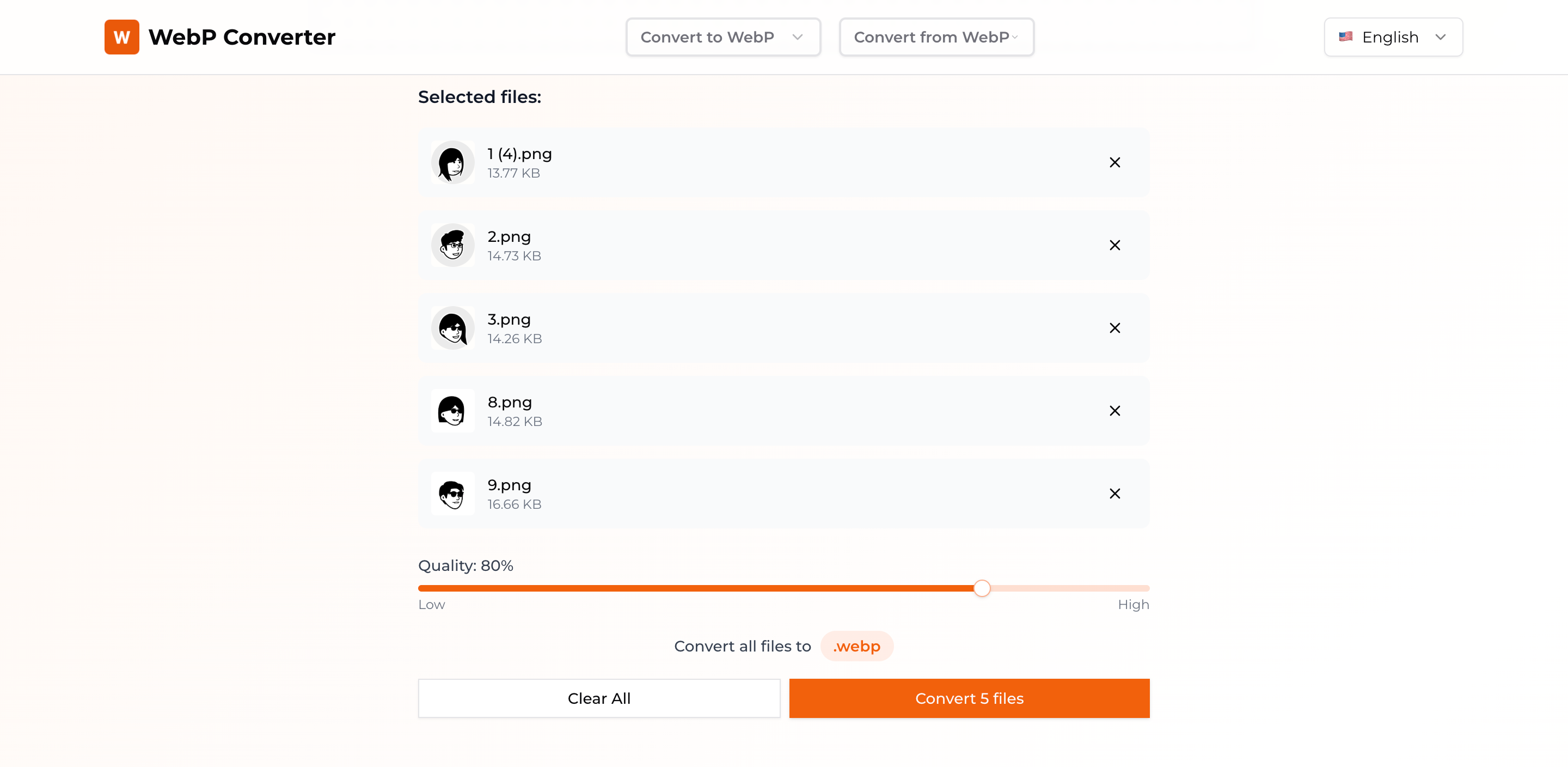 WebP Converter gallery image