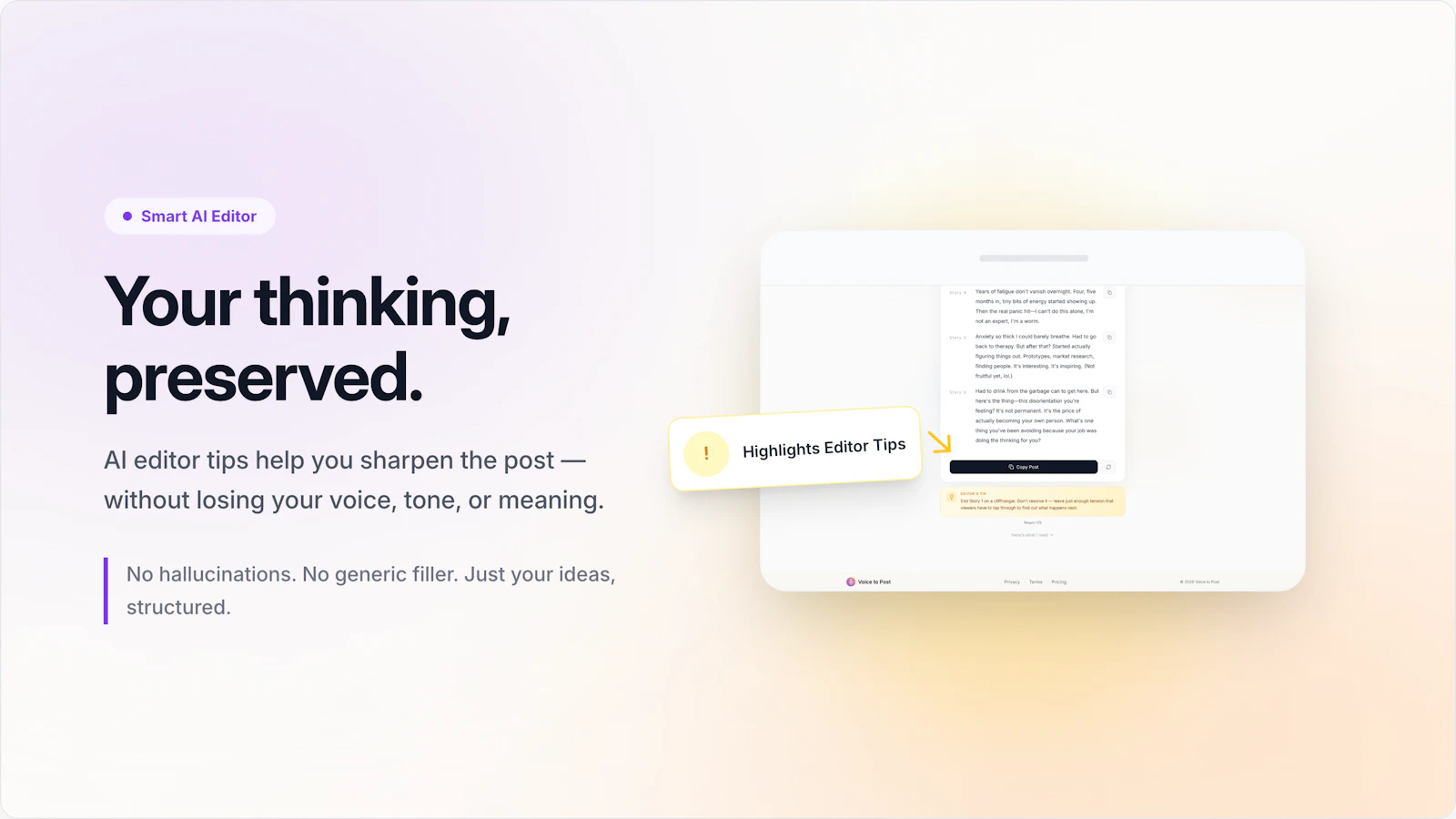 Voice to Post screenshot 4
