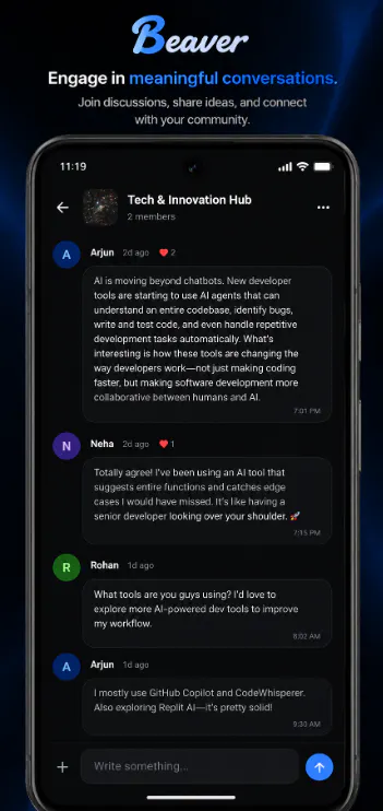 Beaver screenshot