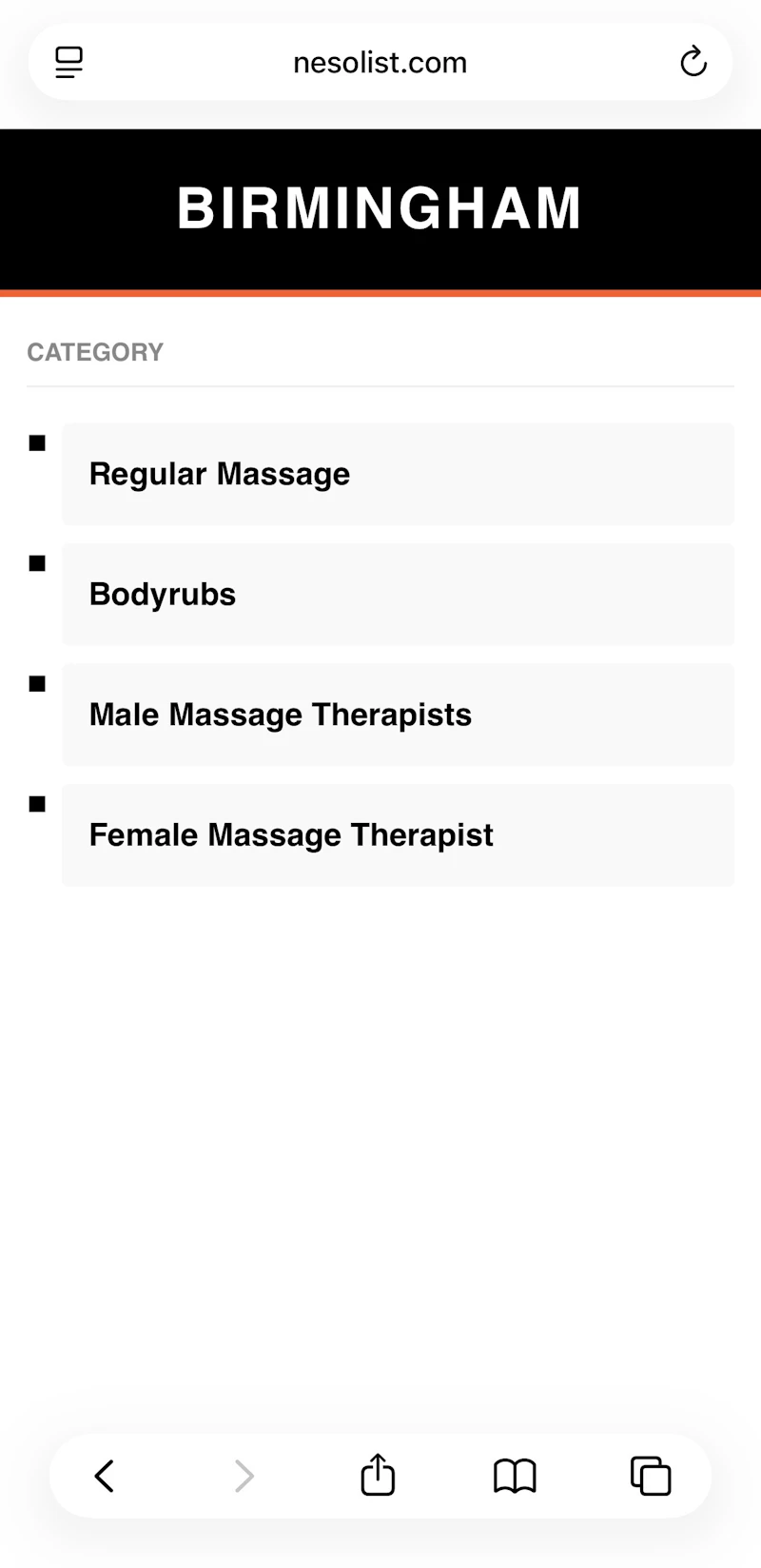 Nesolist screenshot 3