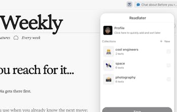 Readlater gallery image