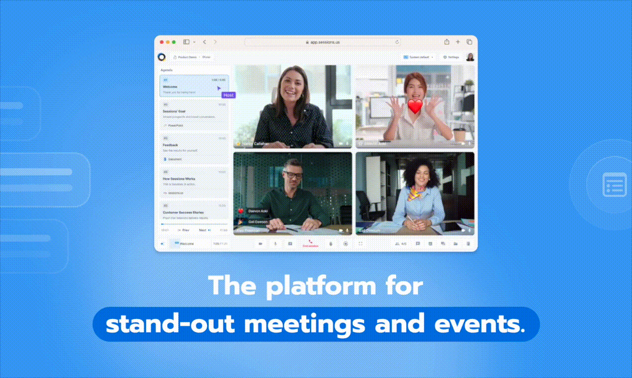 सत्र 2.0 - VideoConferencing कि अंत में wows मीडिया 2