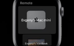 Remote Control for Mac - iOS/watchOS media 1