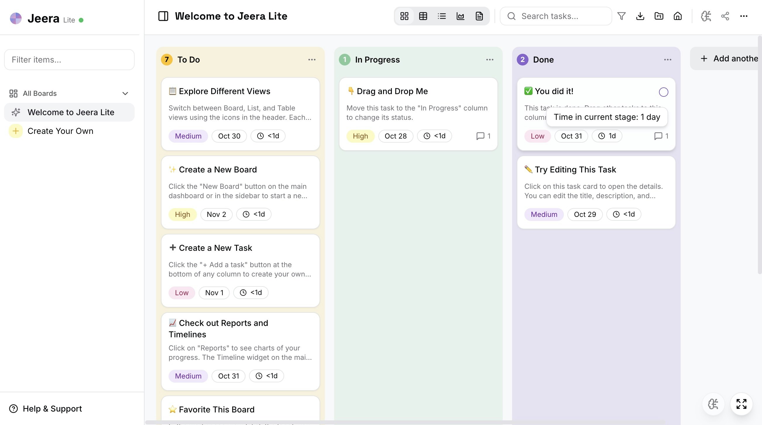 Poll option Visual clarity (Kanban or timeline views) image