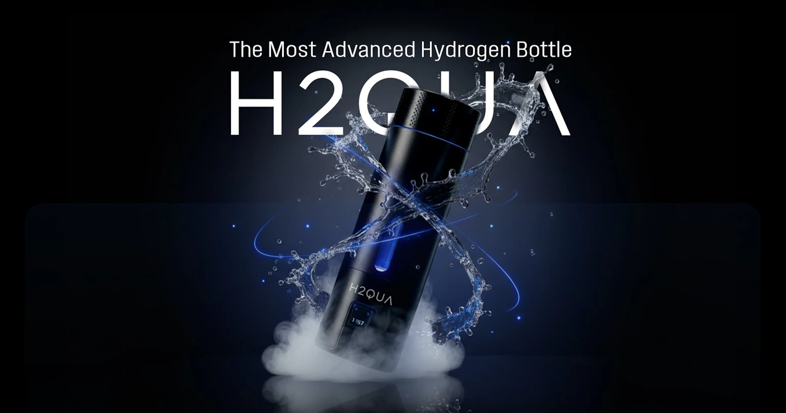 H2QUA Hydration Water Bottle screenshot 1