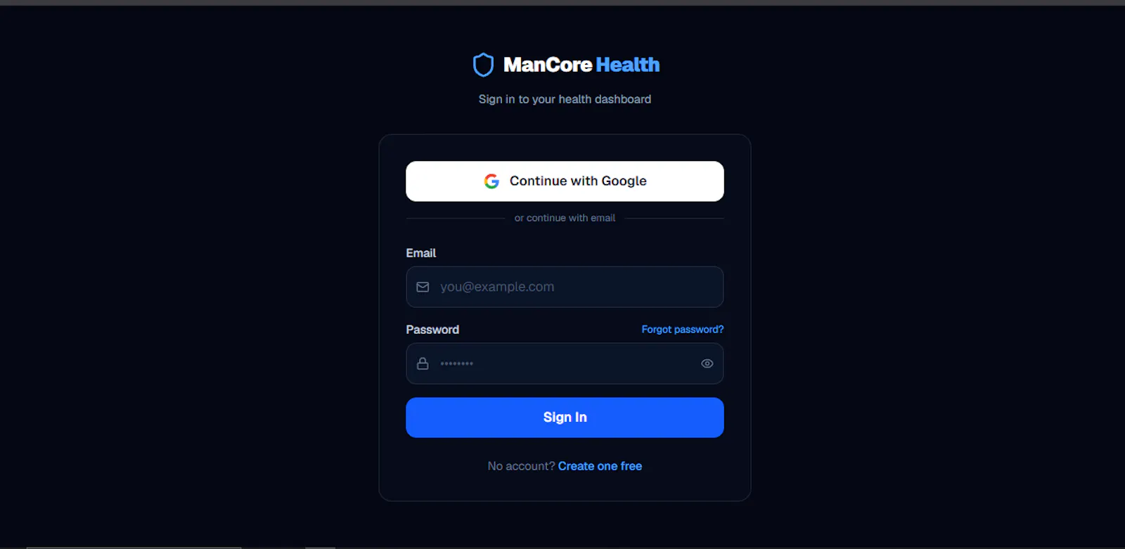ManCore screenshot 1