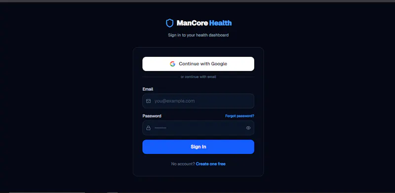 ManCore screenshot 1
