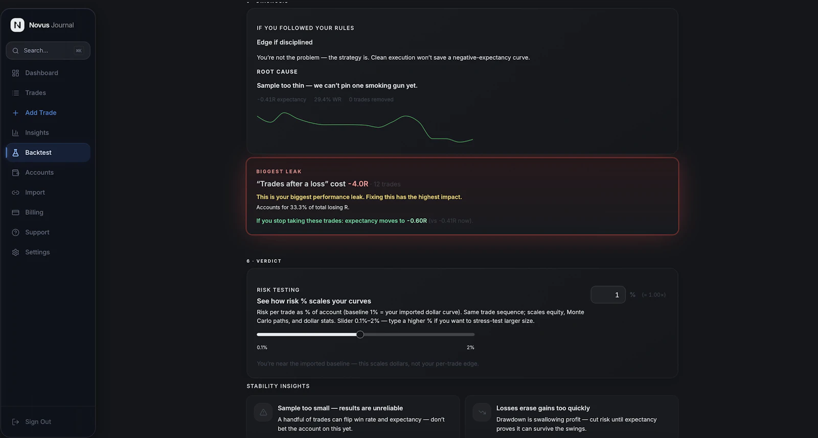 Novus Journal screenshot 8