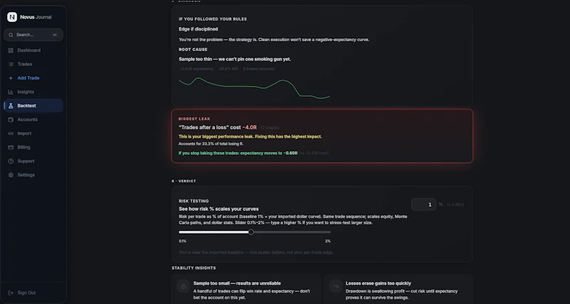 Novus Journal screenshot 8