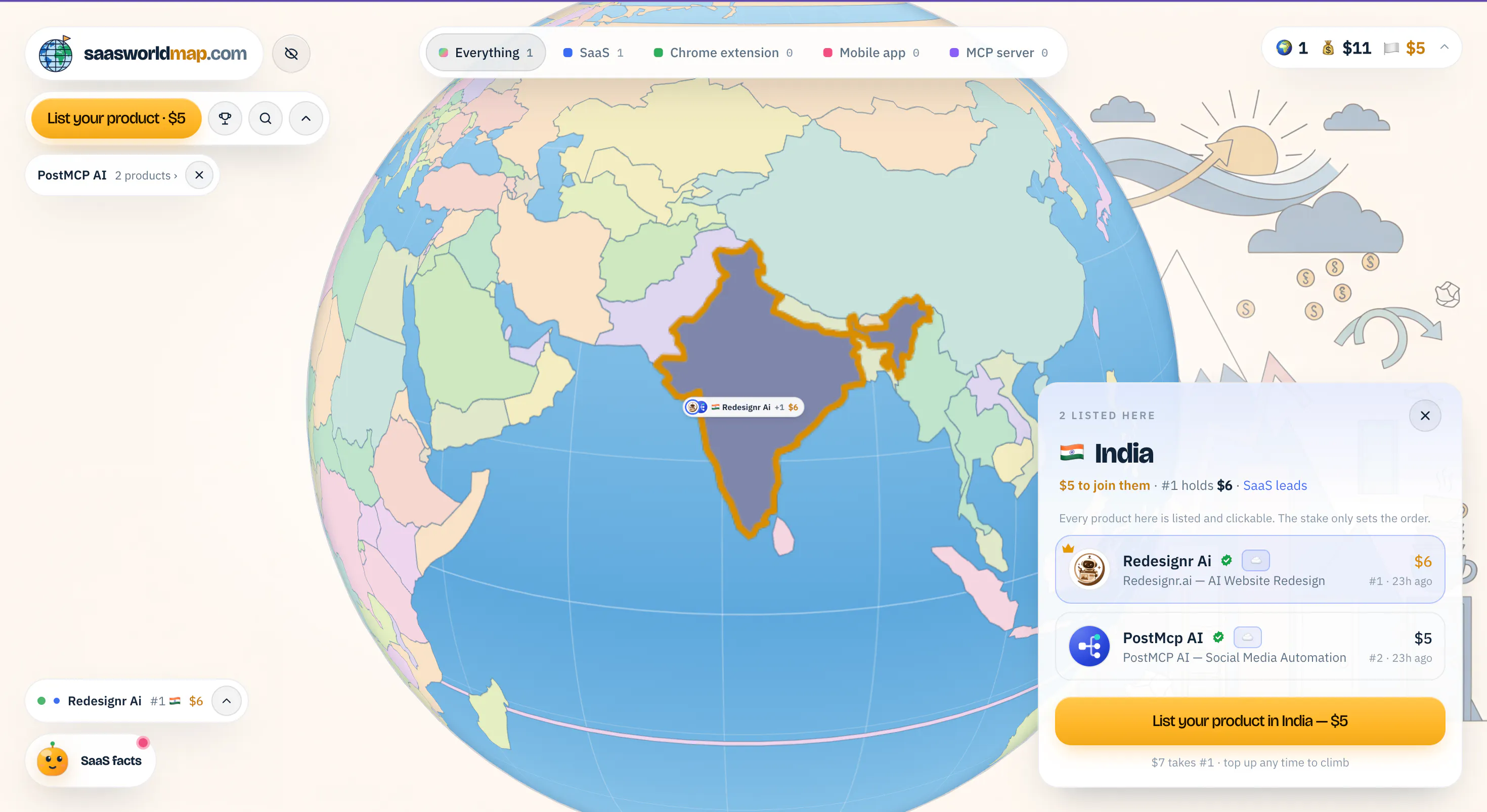 saasworldmap gallery image