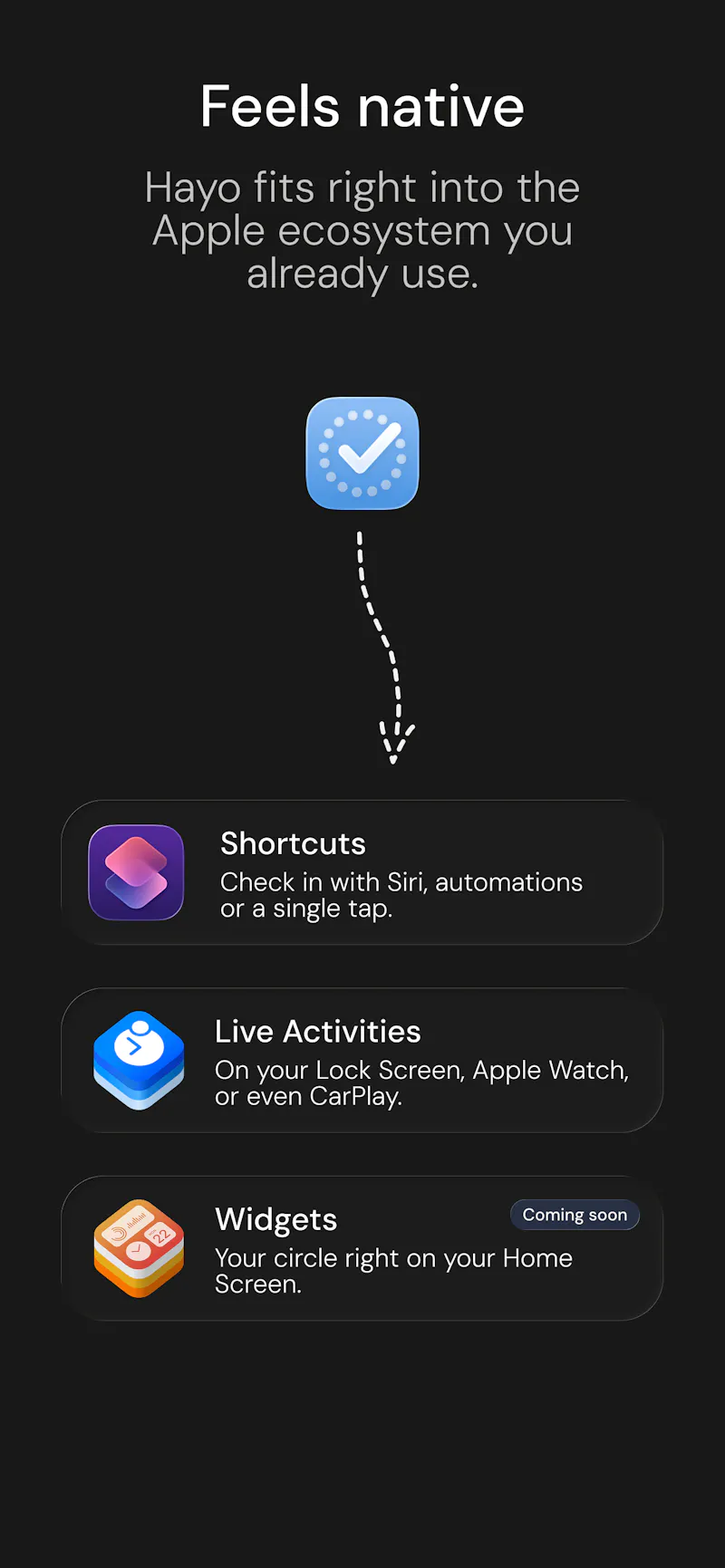 Safety Check-In: Hayo screenshot 6