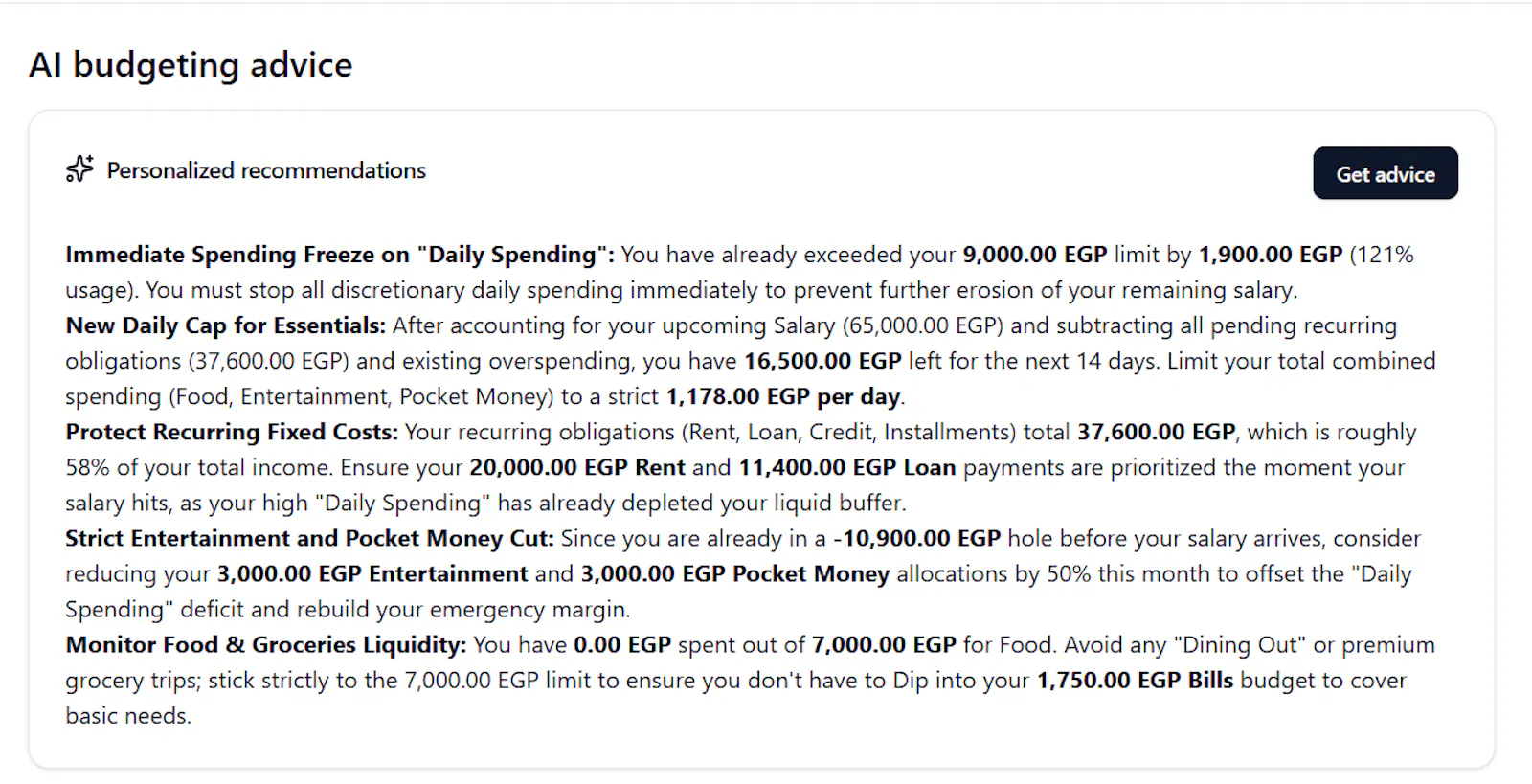 Money Coach screenshot 3