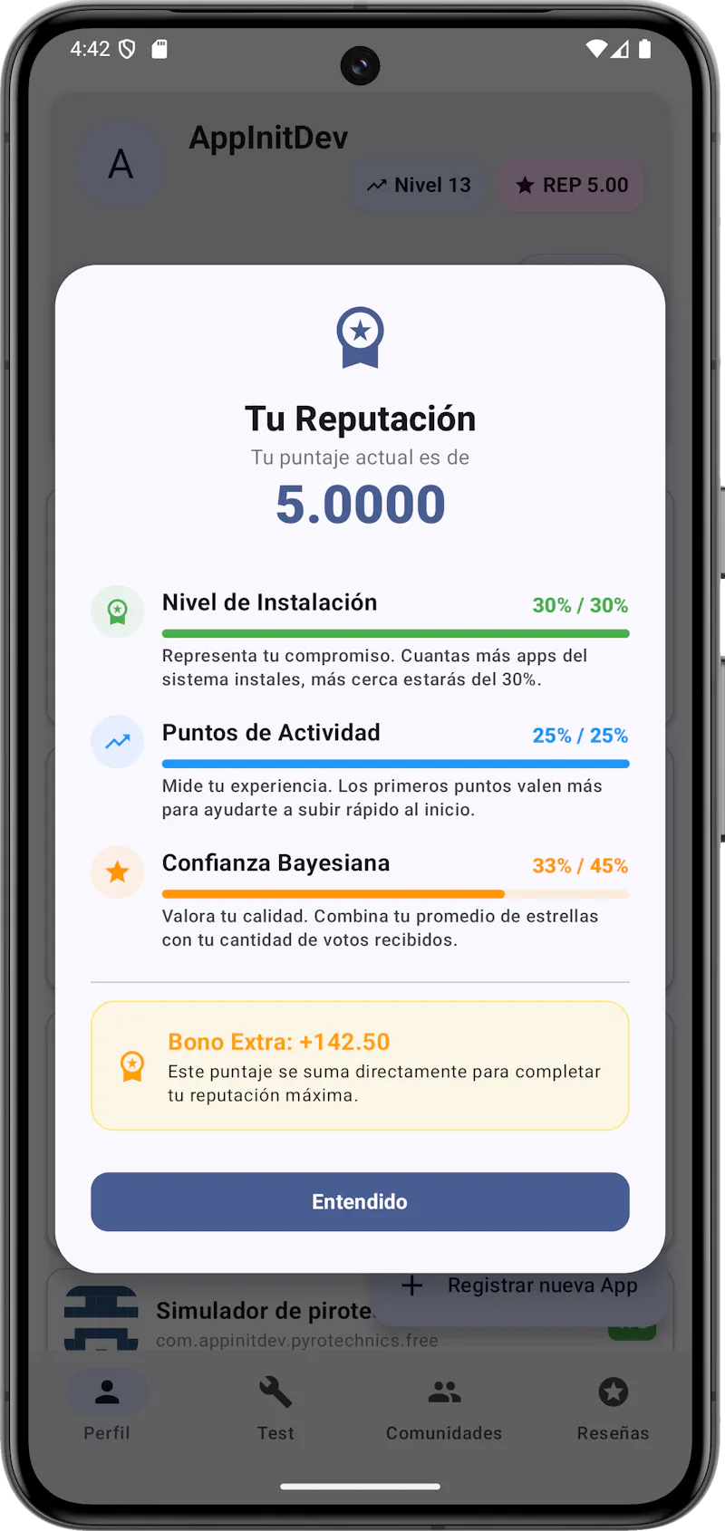 TesterApp: Pruebas Cerradas screenshot 1