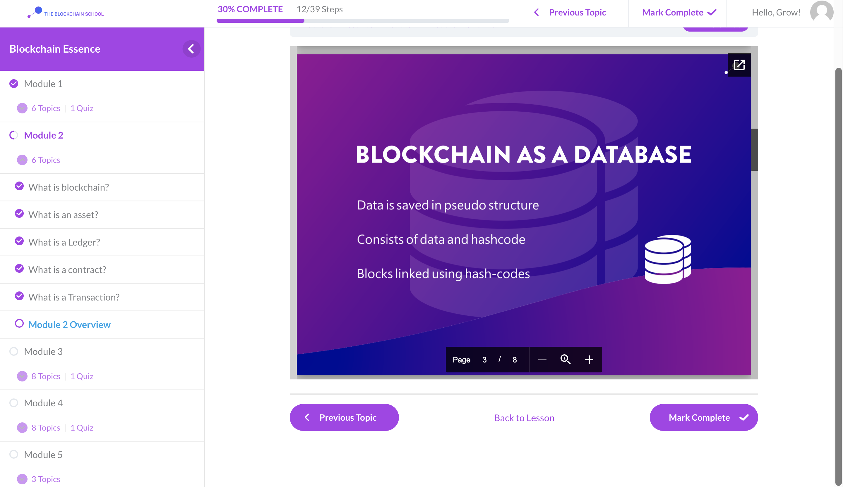 The Blockchain School gallery image