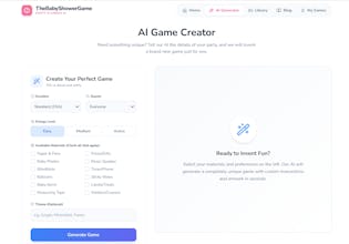 The Baby Shower Game Generator gallery image