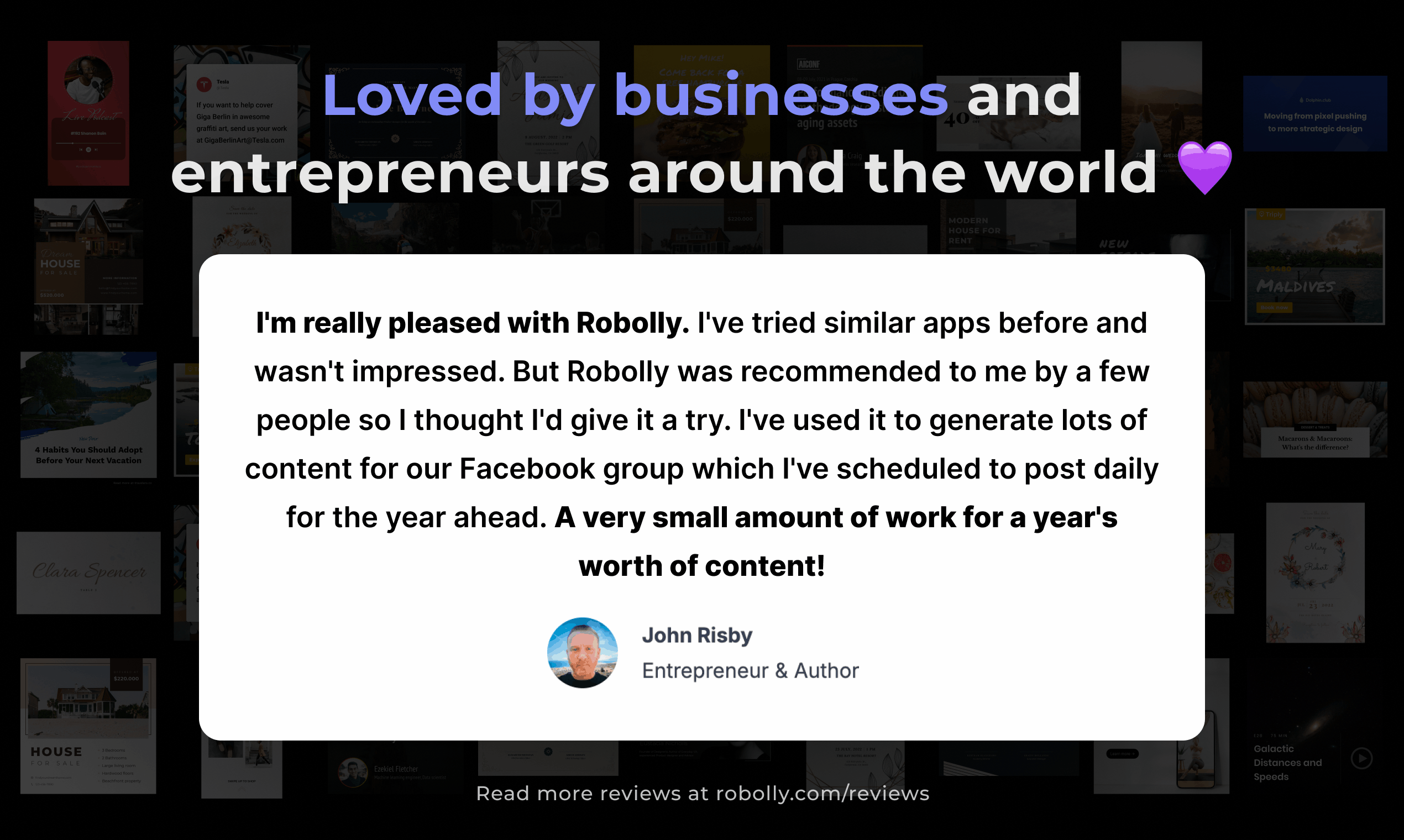Robolly 2.0 - Динамические изображения, видео и PDF -файлы через Google Sheets или API медиа 8