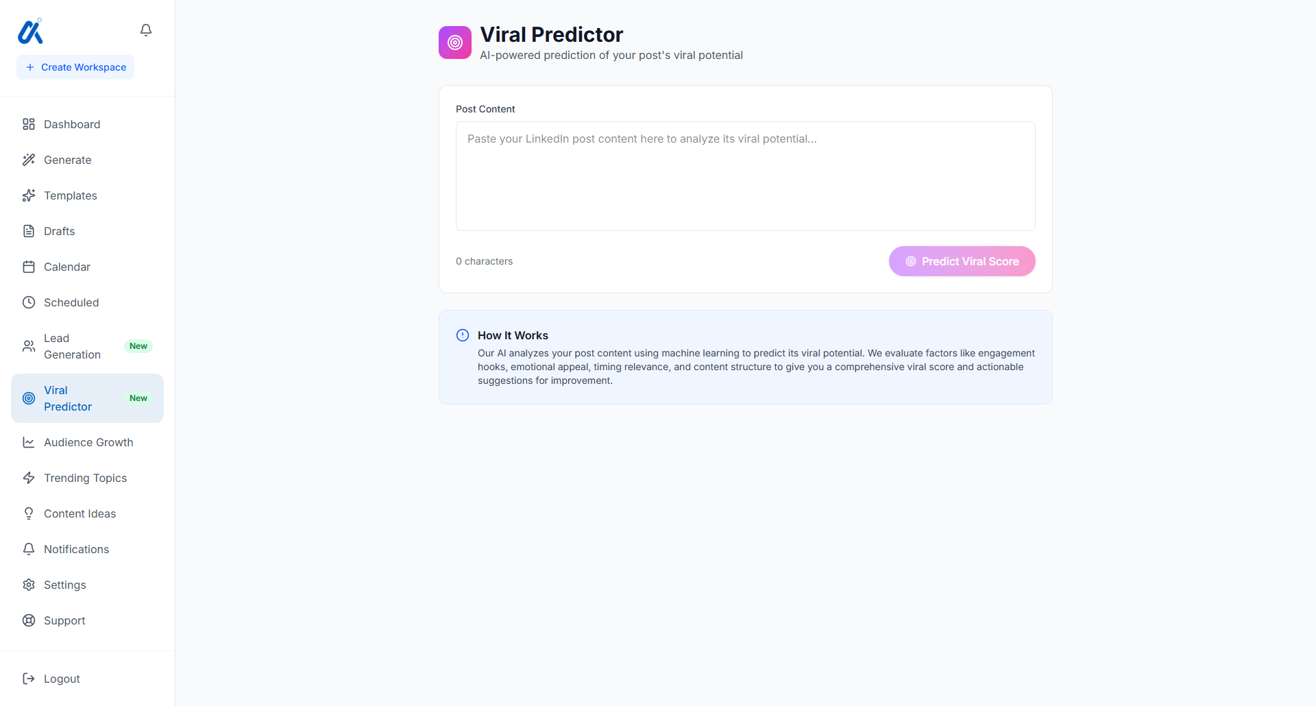 LinkedAI - Screenshot 4 showing product features and functionality