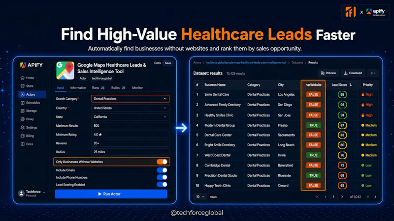 Google Maps Healthcare Lead Finder screenshot 4