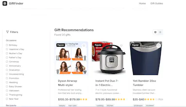 GiftFinder gallery image