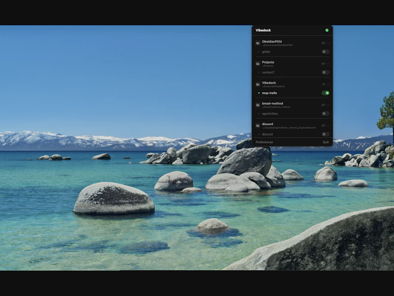 Vibedock screenshot 3
