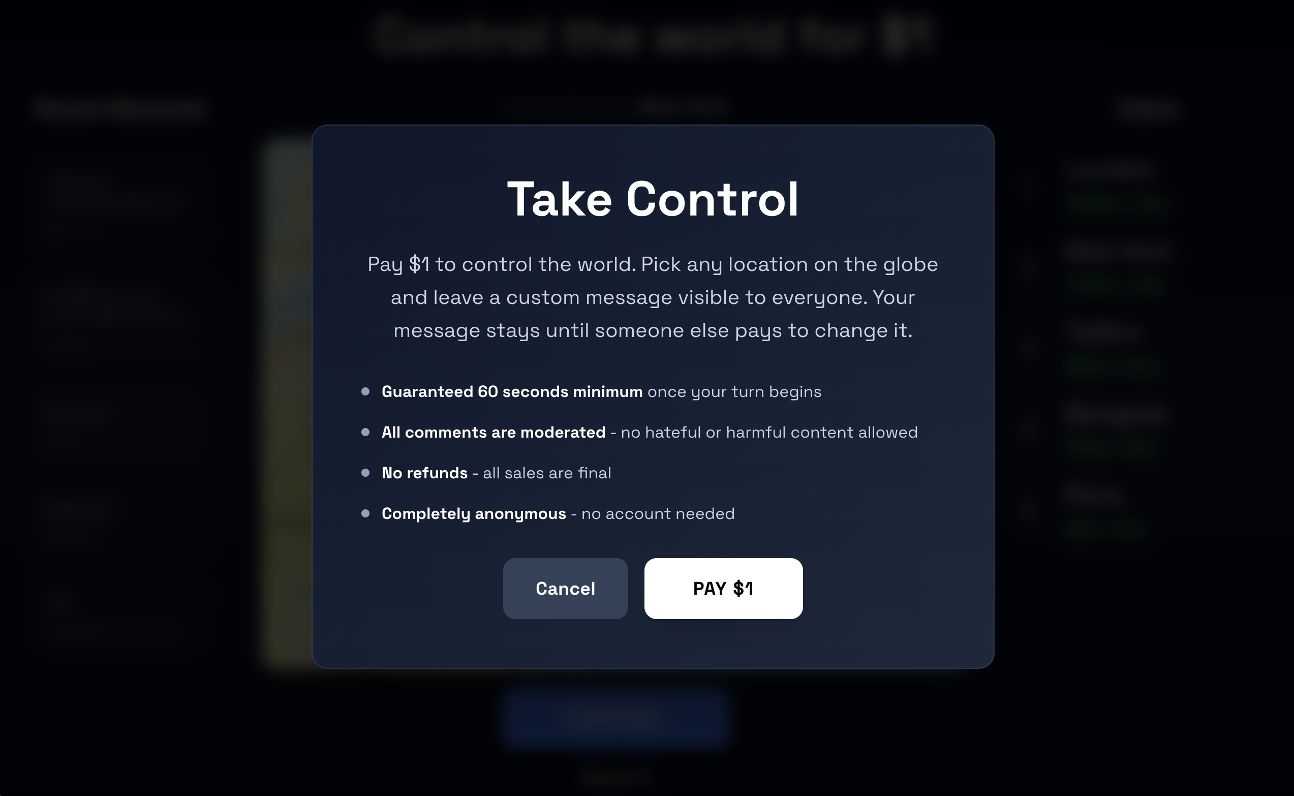 Control the World - Screenshot 2 showing product features and functionality