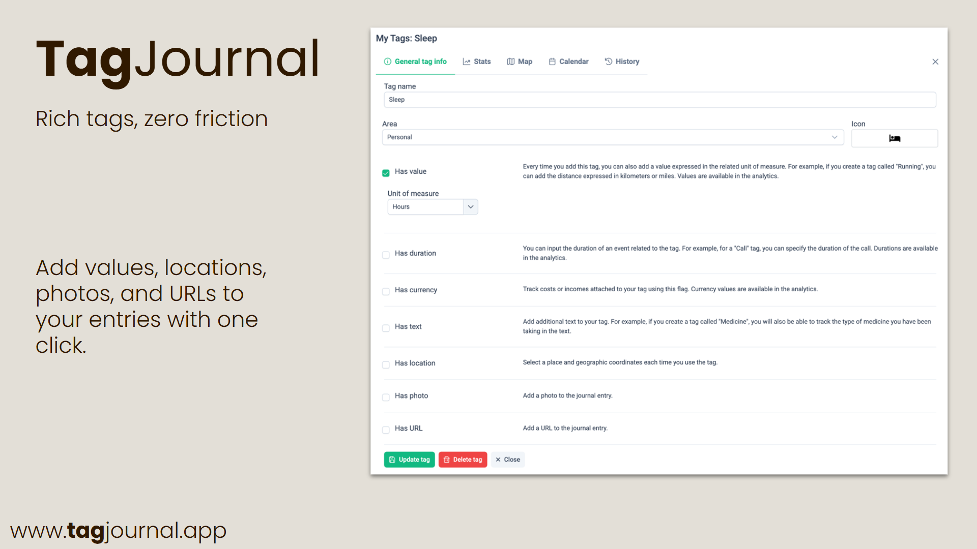 TagJournal gallery image