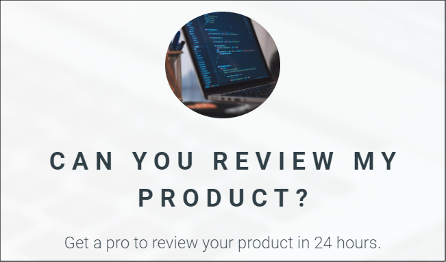Can you review my product? gallery image