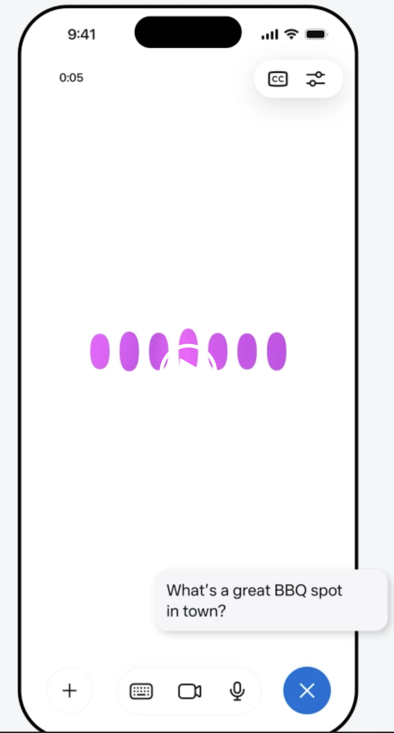 Meta AI Voice Conversations screenshot 4