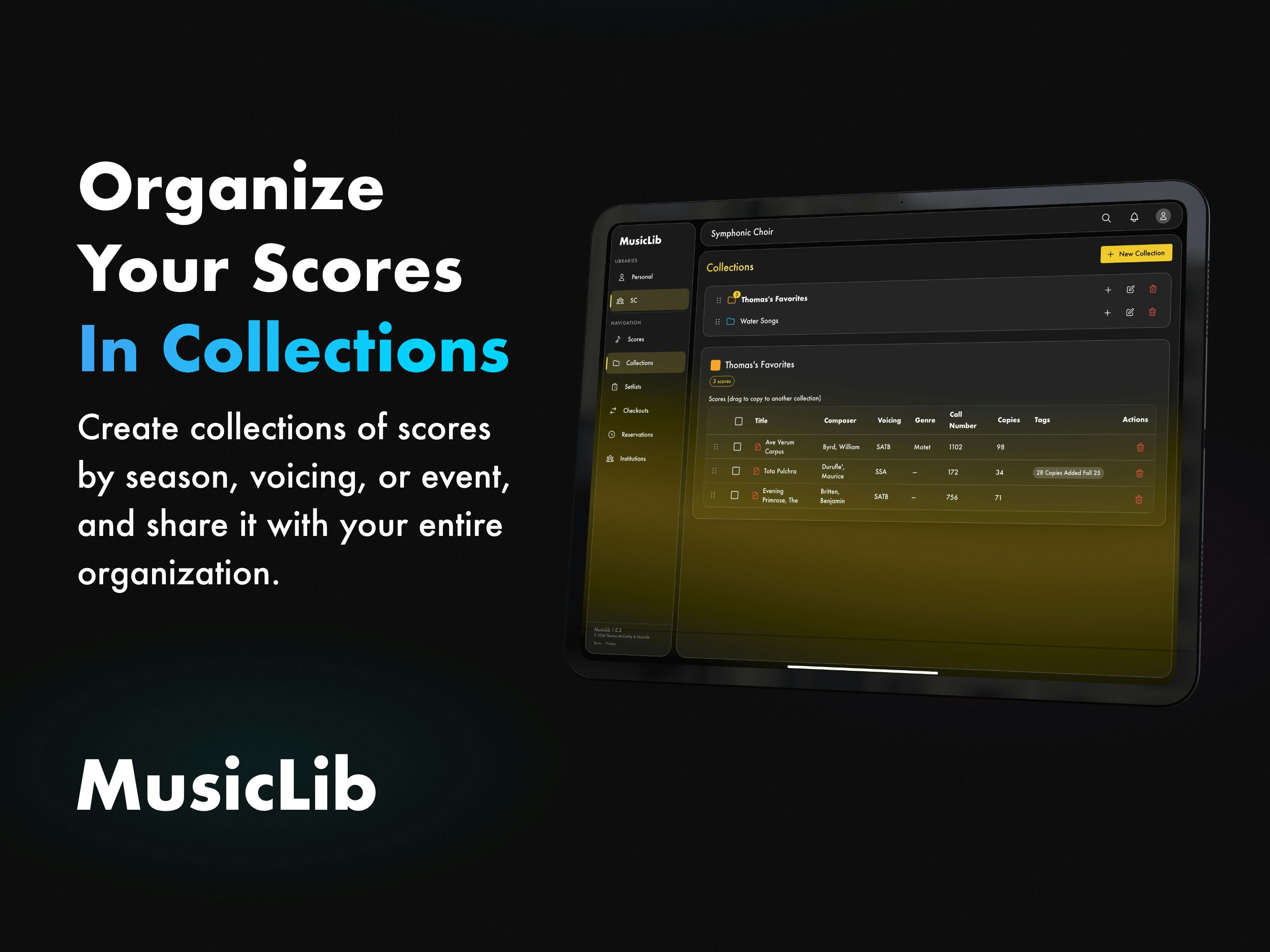 MusicLib gallery image