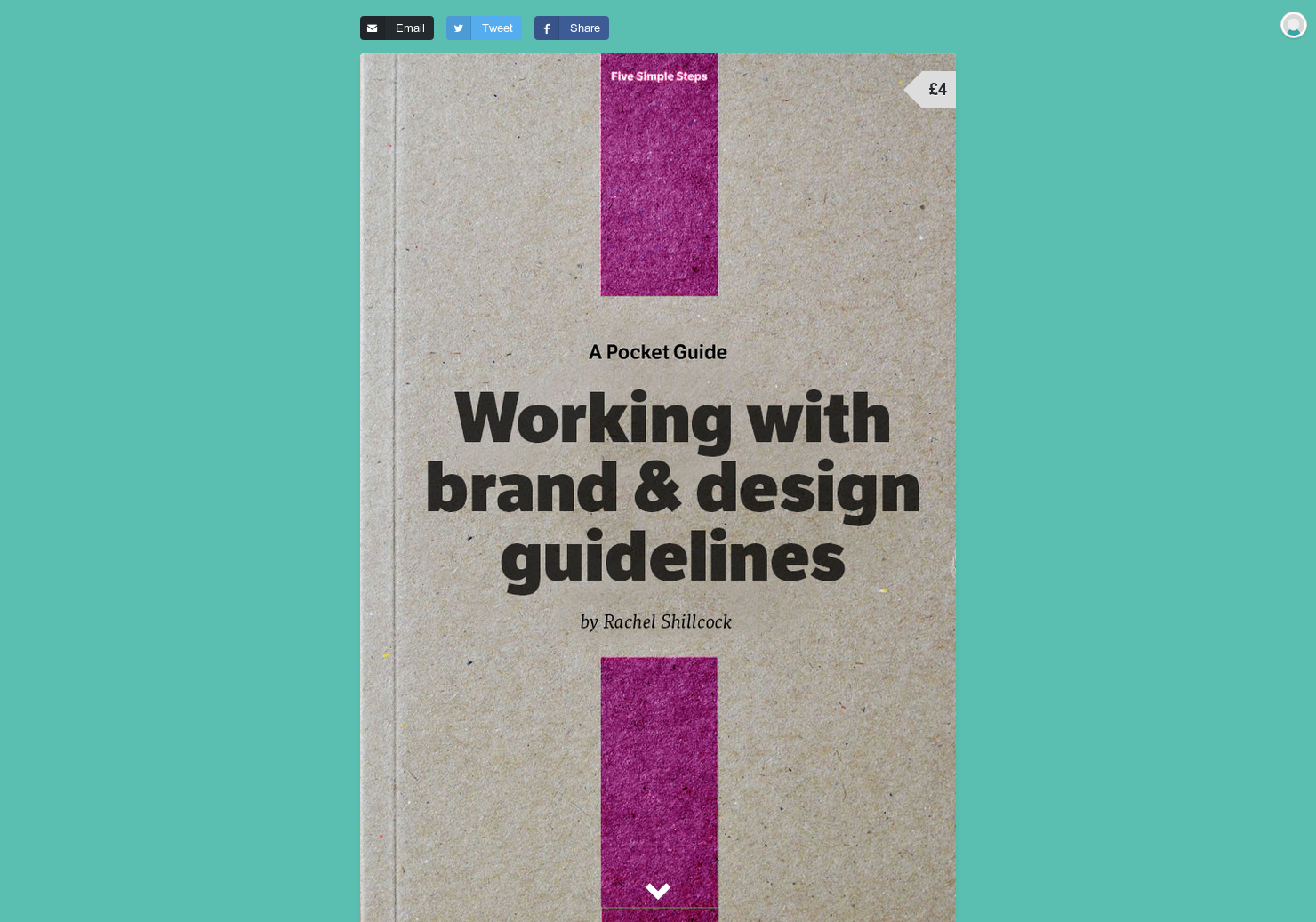Working with brand & design guidelines - the book