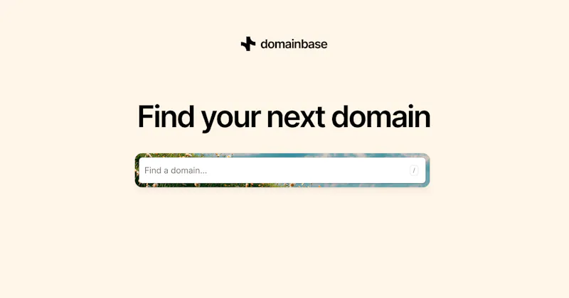 Domainbase screenshot 1