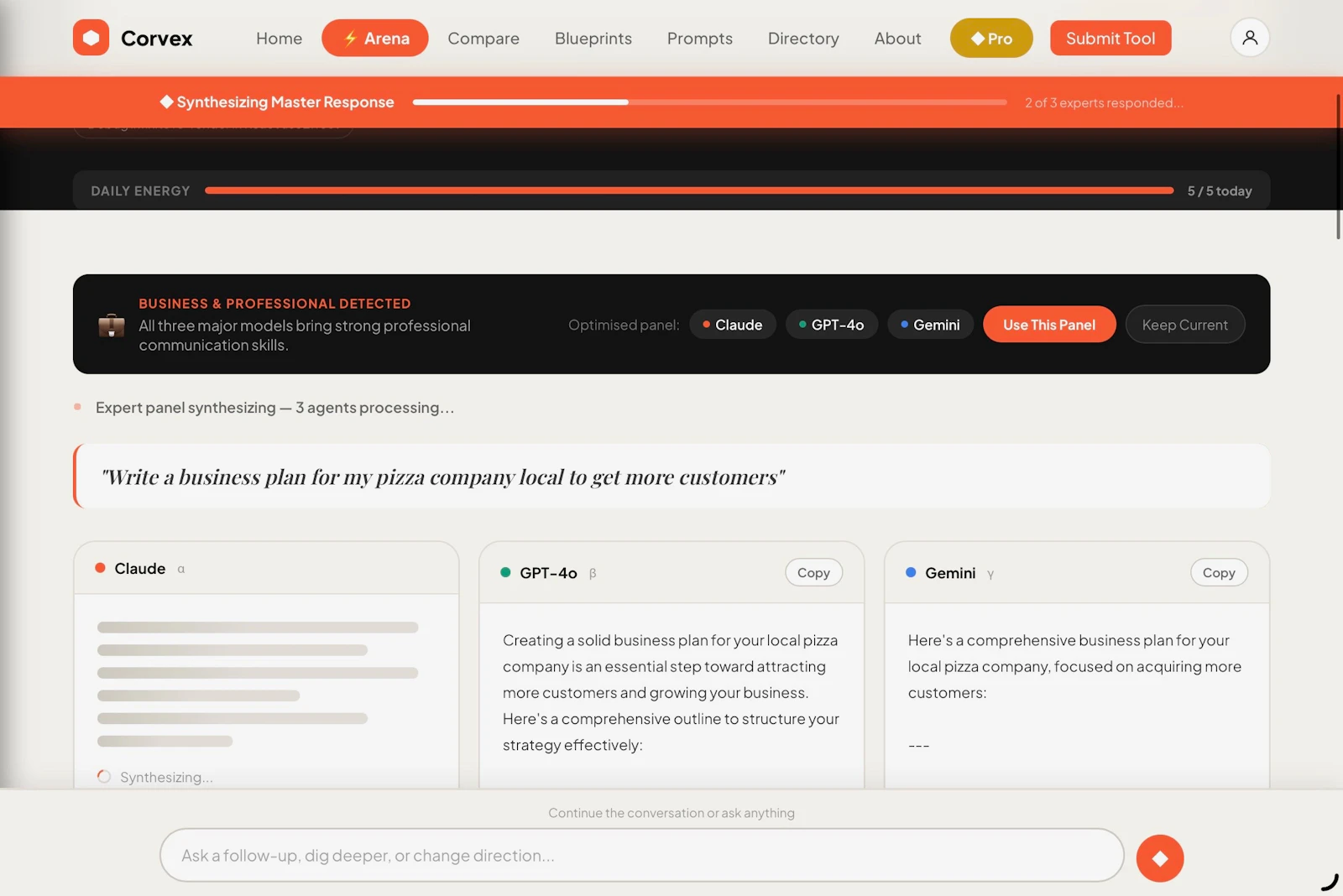 Corvex screenshot 1