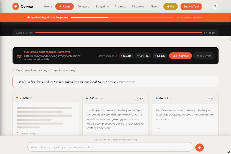 Corvex screenshot 1