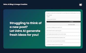 Udra: AI Blog & Image Creation gallery image