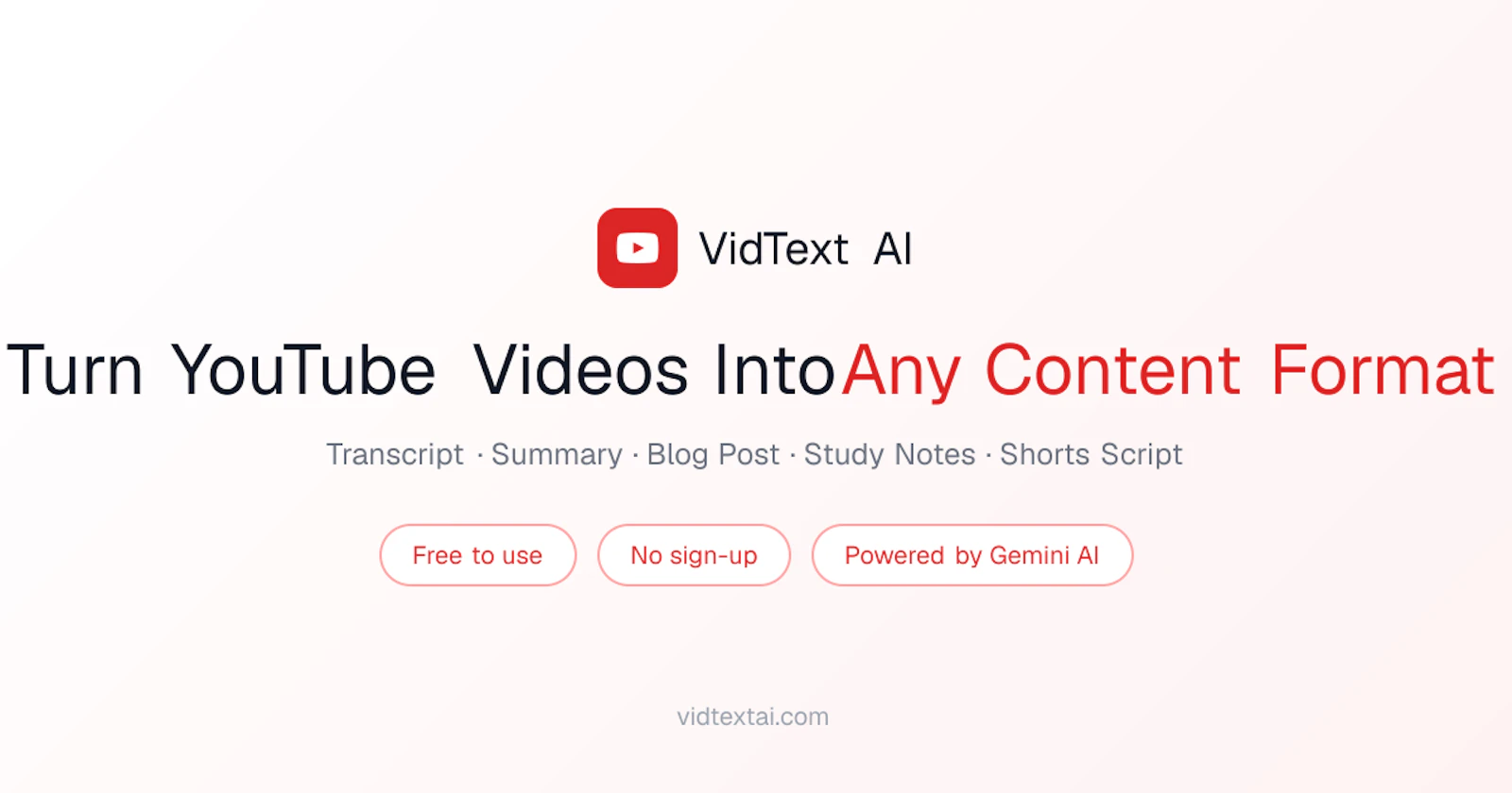 VidText AI screenshot 1