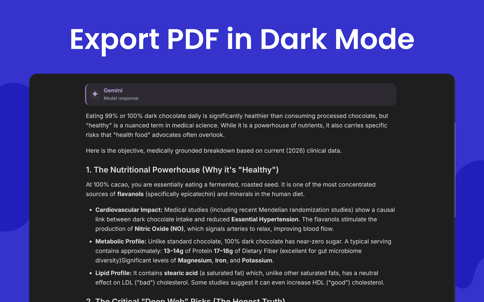 Chat Exporter for ChatGPT, Gemini & more screenshot 5
