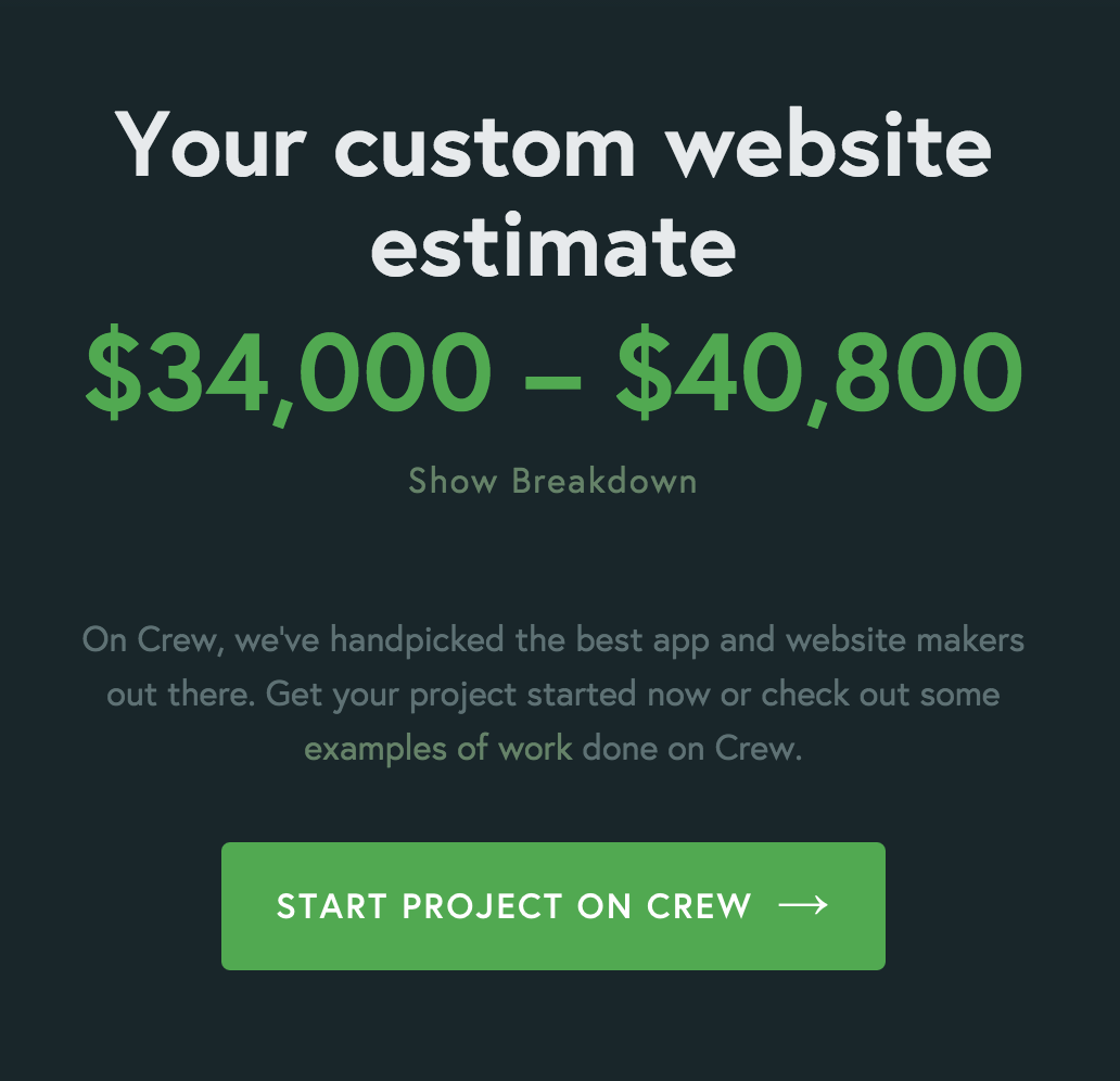 How much does a website cost? gallery image