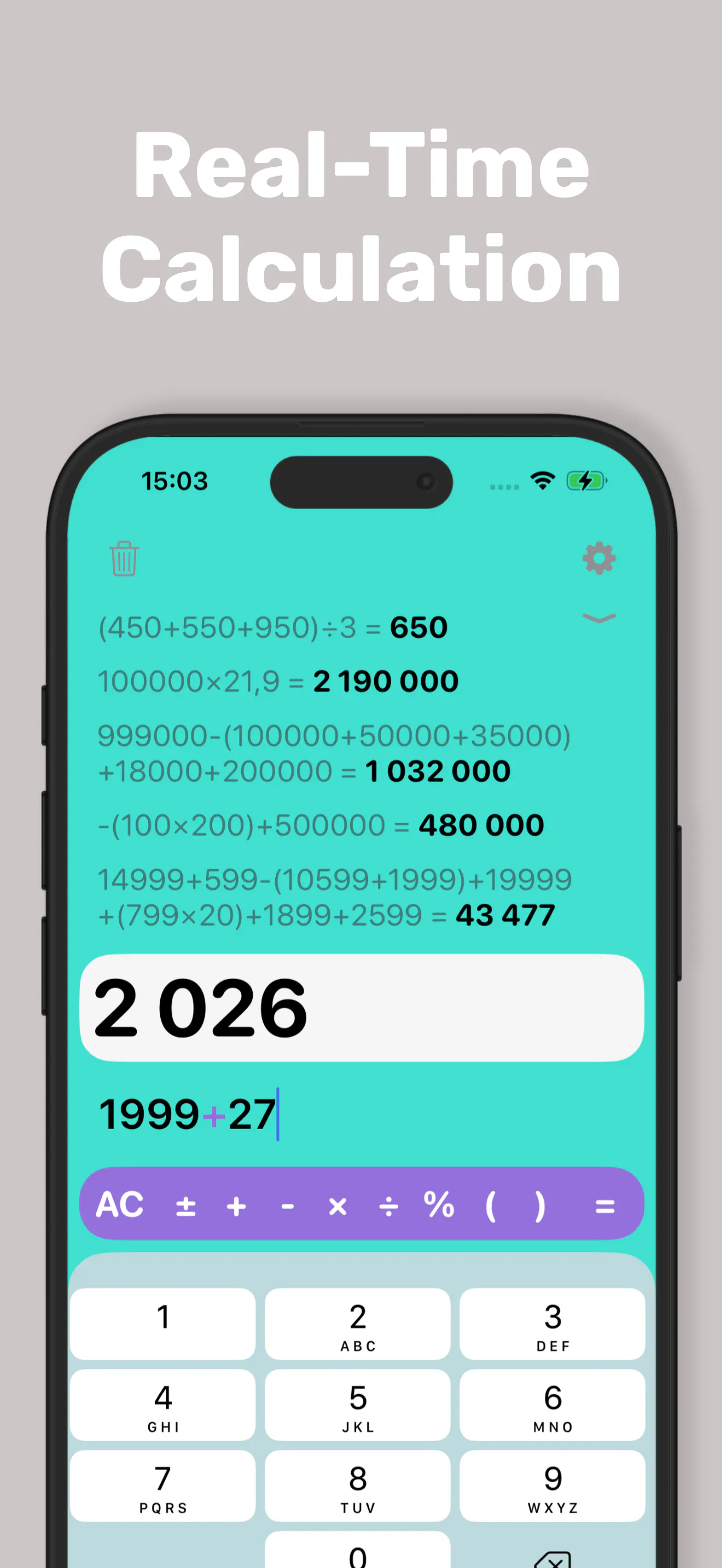 Clear Calc - Native Calculator gallery image