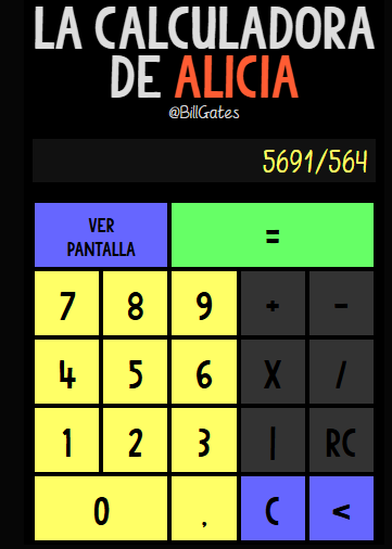 CALCULADORA ALICIA gallery image