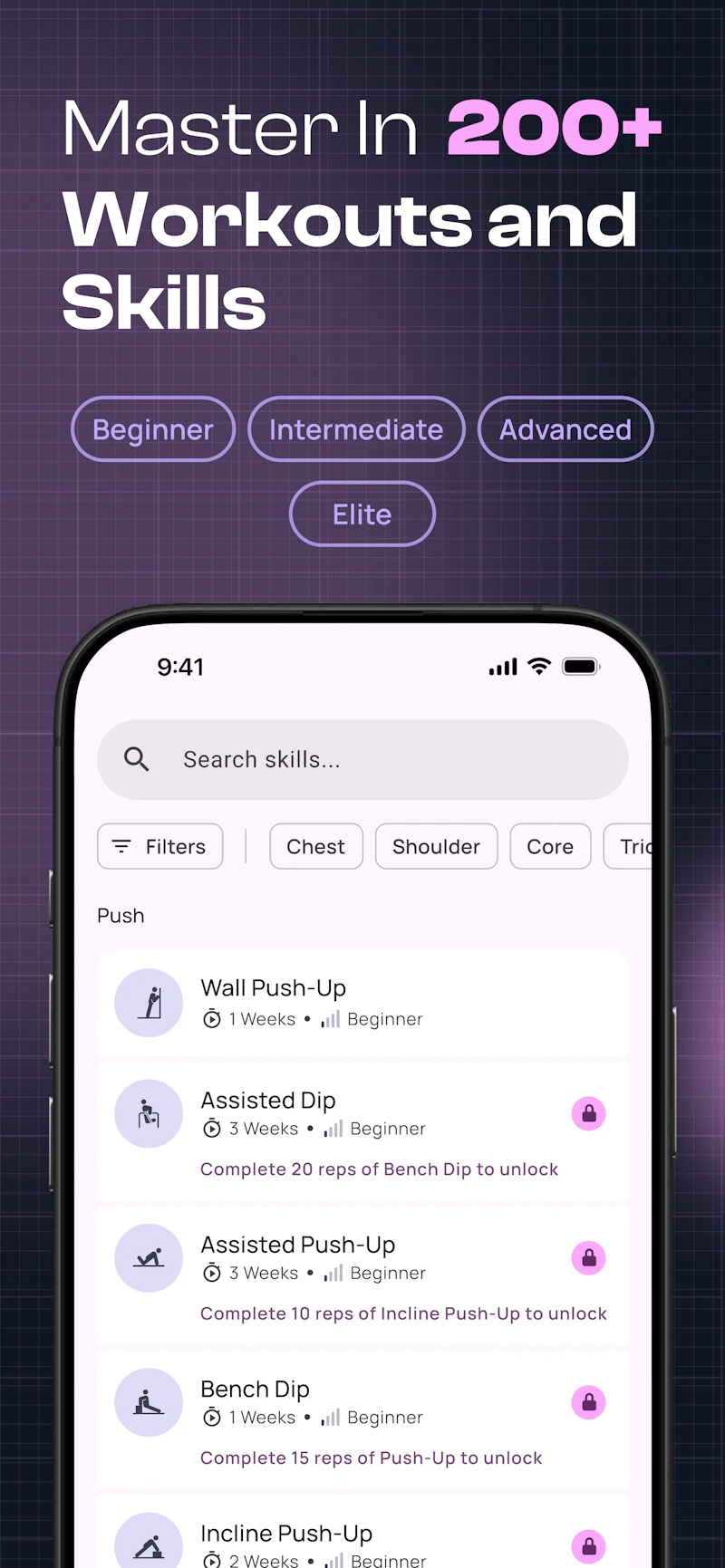 Calistack screenshot 5