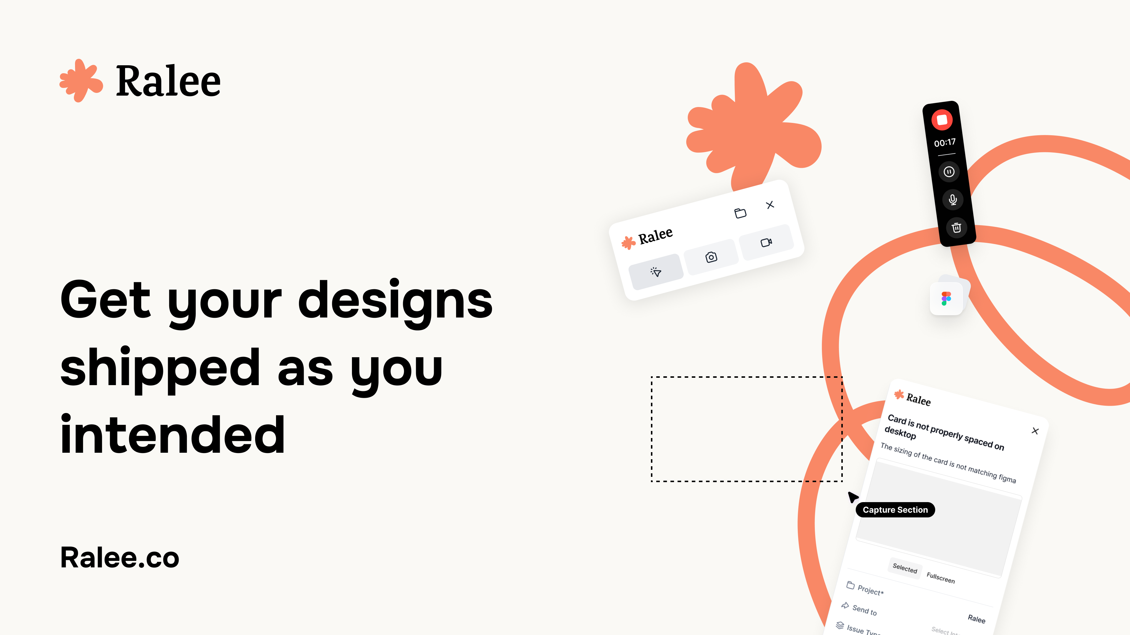 Ralee - Main product screenshot demonstrating key features and user interface
